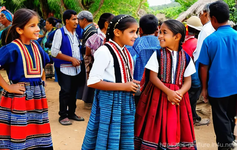 미디어에서의 문화적 표현 - **A Vibrant Celebration of Linguistic Diversity in a Modern Cafe:** A diverse group of young adults,...